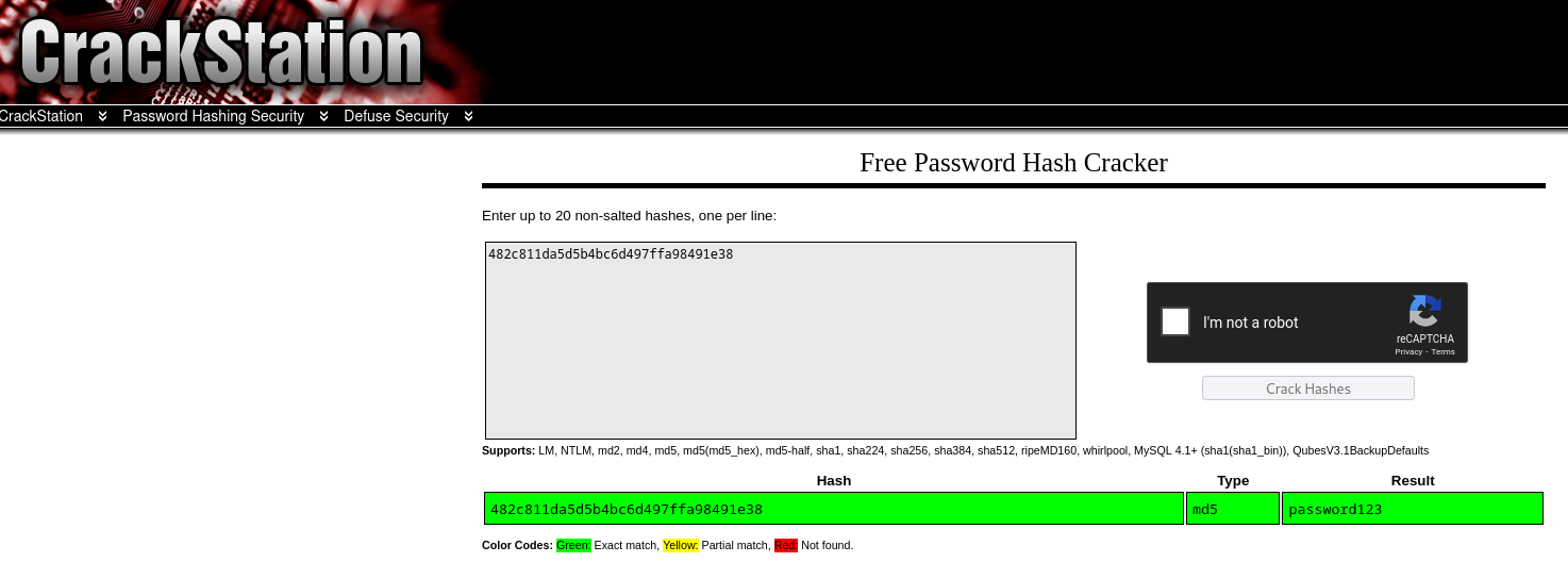 Imagen del ctf