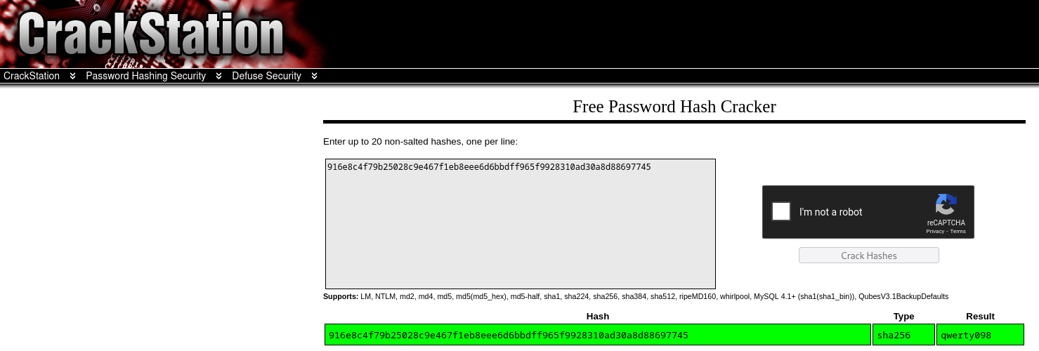 Imagen del ctf