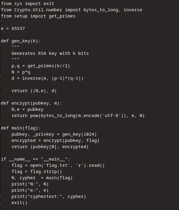 Imagen del ctf